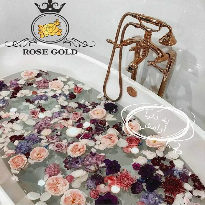 نمک حمام رز گلد مدل Star Mix 6 وزن 1000 گرم - تصویر 4
