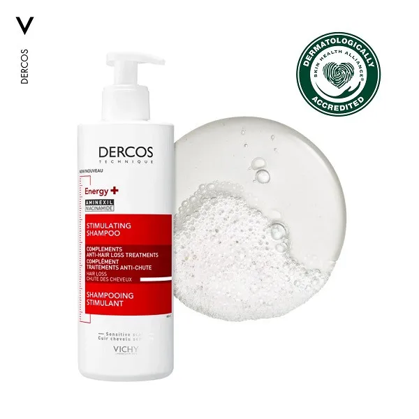 شامپو ضد ریزش مو ویشی مدل Dercos Energy Plus حجم 400 میلی لیتر - تصویر 2