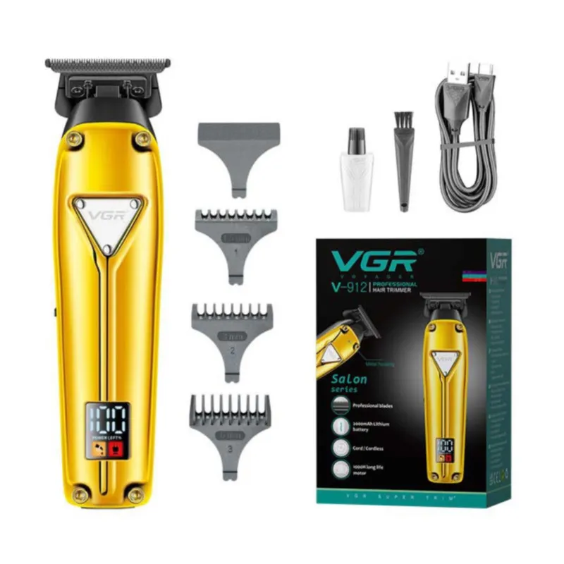 ماشین اصلاح موی سر و صورت وی جی ار مدل V-912 - تصویر 3