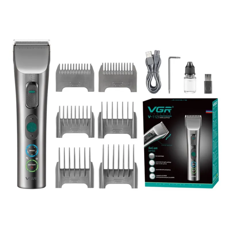 ماشین اصلاح موی سر و صورت وی جی ار مدل V-112 - تصویر 4