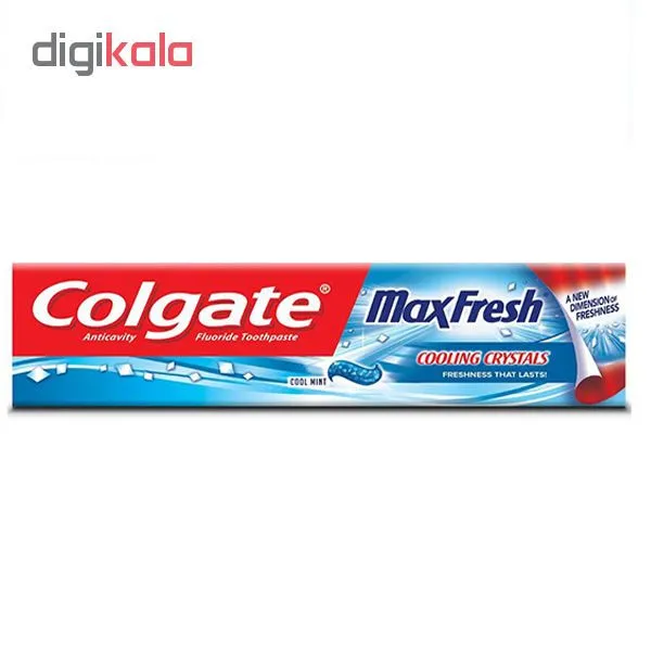 خمیر دندان کلگیت مدل Max Fresh مجموعه 2 عددی حجم 125 میلی لیتر - تصویر 3