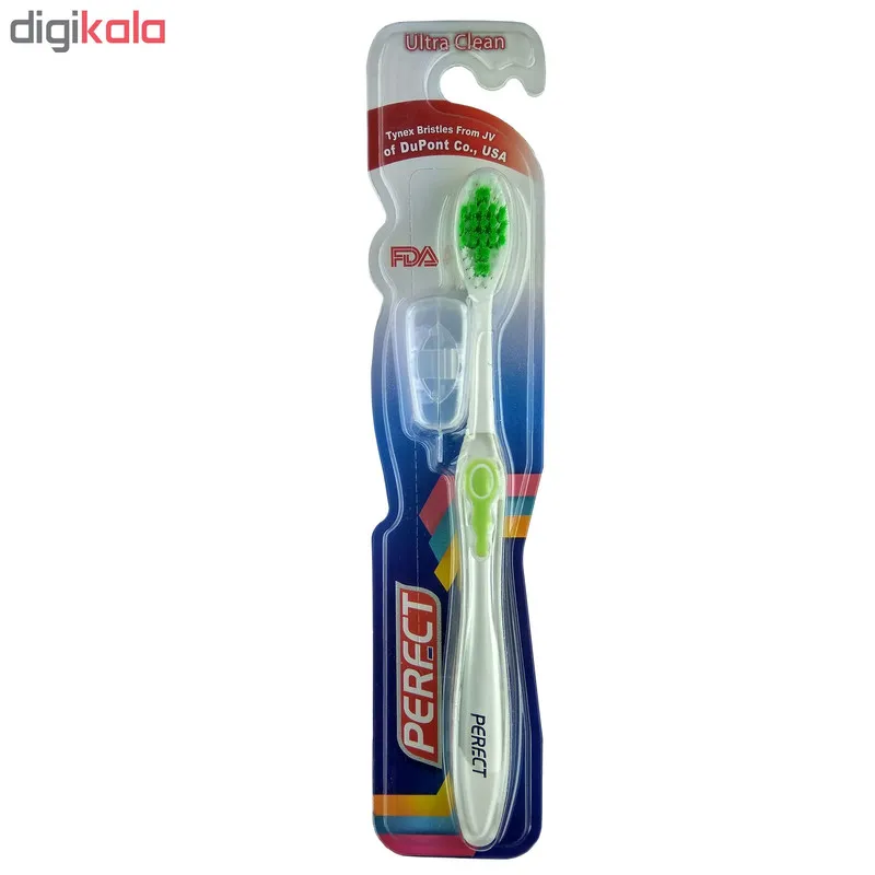 مسواک پرفكت مدل ultra clean با برس متوسط - تصویر 2