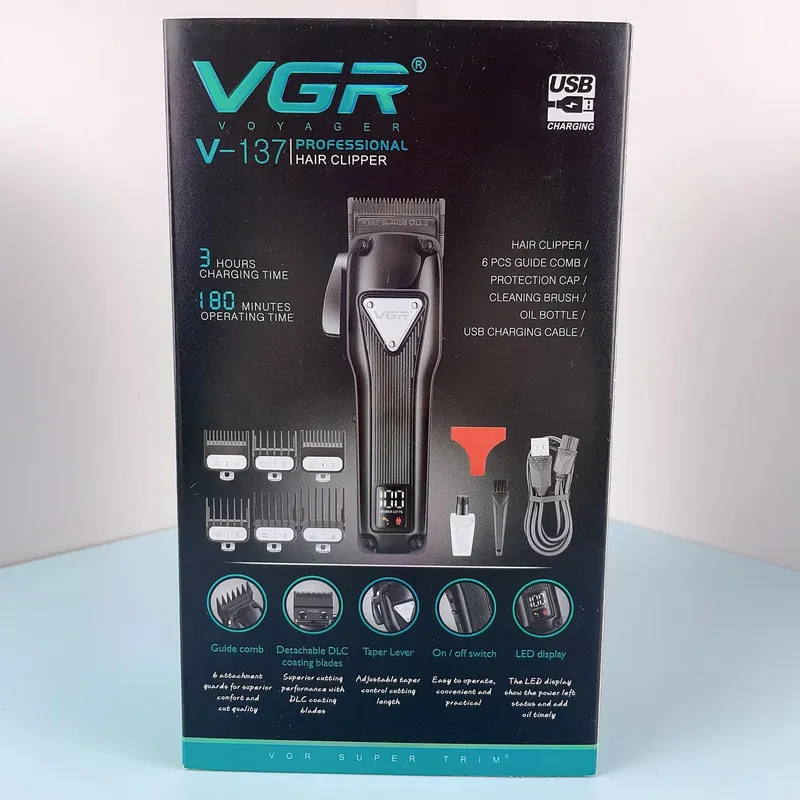ماشین اصلاح موی سر وی جی ار مدل v-137 - تصویر 5