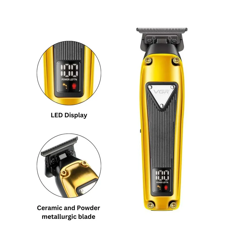 ماشین اصلاح موی سر و صورت وی جی ار مدل V-913 - تصویر 3
