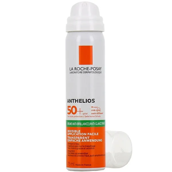 اسپری ضد آفتاب بدون رنگ لاروش پوزای SPF 50 مدل Anthelios Brume Anti Brillance مناسب پوست های چرب و مختلط حجم 75 میلی‌لیتر - تصویر 3