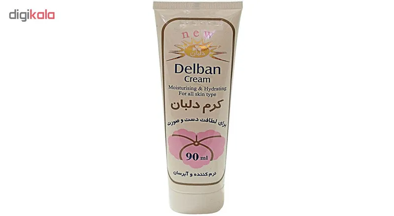 کرم مرطوب کننده دلبان مدل 089 حجم 90 میلی لیتر - تصویر 2