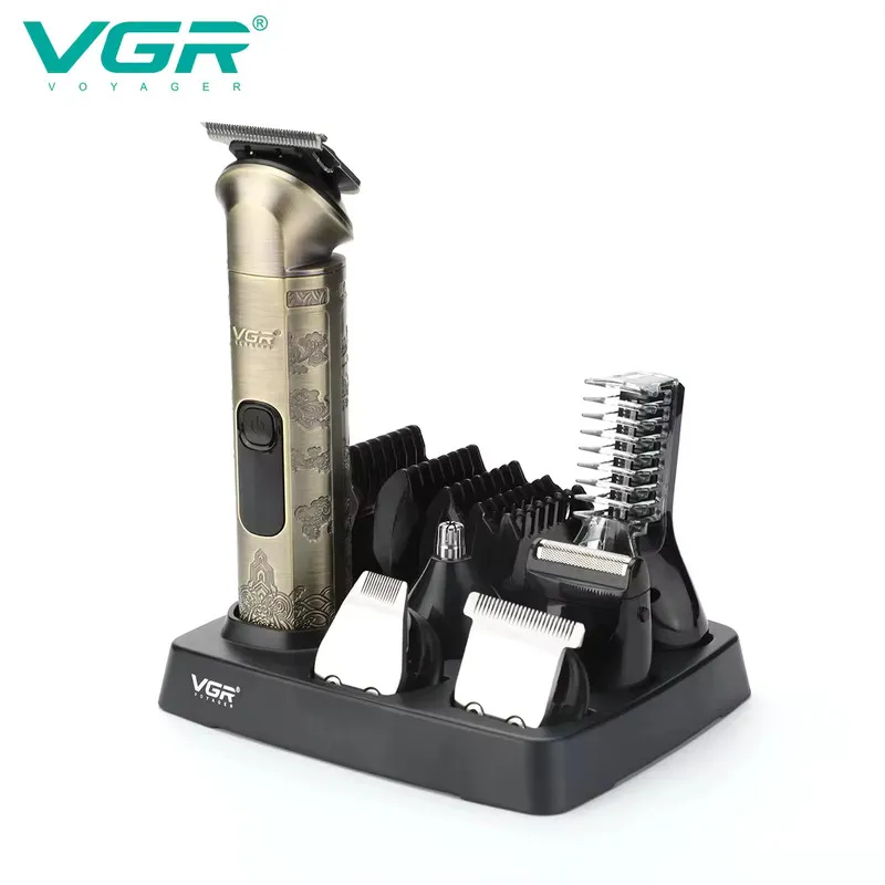 ماشین اصلاح موی سر و صورت وی جی ار مدل v-109 - تصویر 2