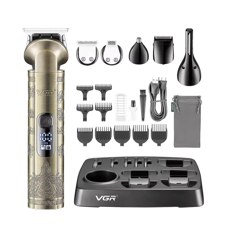 ماشین اصلاح موی سر و صورت وی جی ار مدل v-109 - تصویر 3