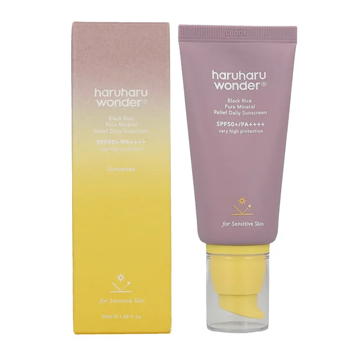 کرم ضد آفتاب بدون رنگ هاروهارو واندر SPF 50 مدل برنج سیاه ‌مناسب پوست‌های حساس حجم 50 میلی‌لیتر - تصویر 2