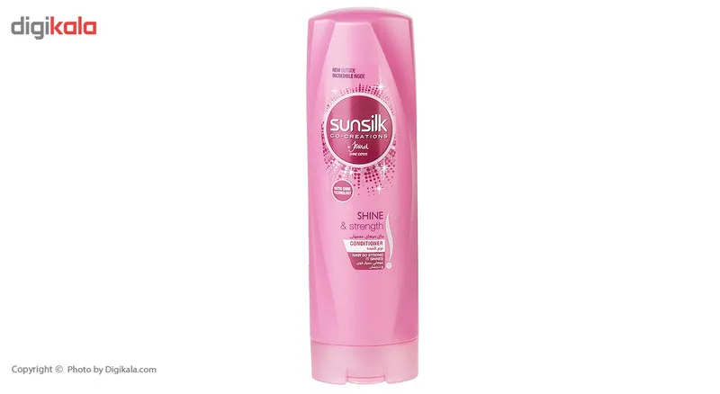 نرم کننده سان سیلک مدل Glowing Shine And Strength حجم 350 میلی لیتر - تصویر 2