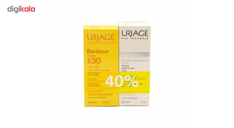 کرم ضد آفتاب اوریاژ مدل Bariesun حجم 50 میلی لیتر به همراه سرم Depiderm - تصویر 2