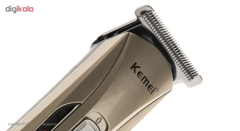 ماشین اصلاح سر و صورت کیمی مدل KM-725.تیغ ریززن تیکات - تصویر 2