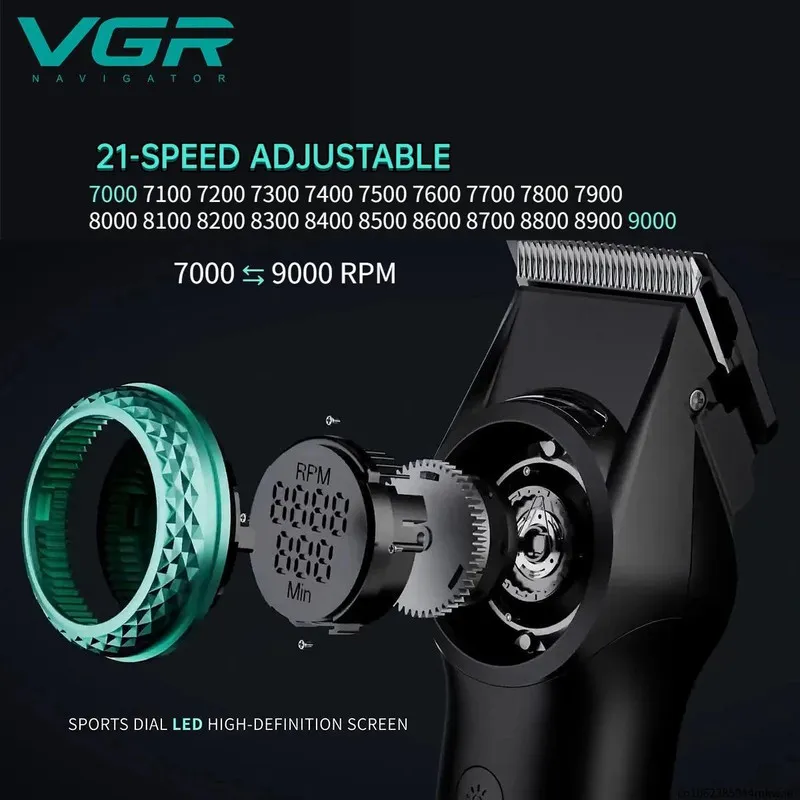 ماشین اصلاح موی سر وی جی ار مدل V-001 - تصویر 3