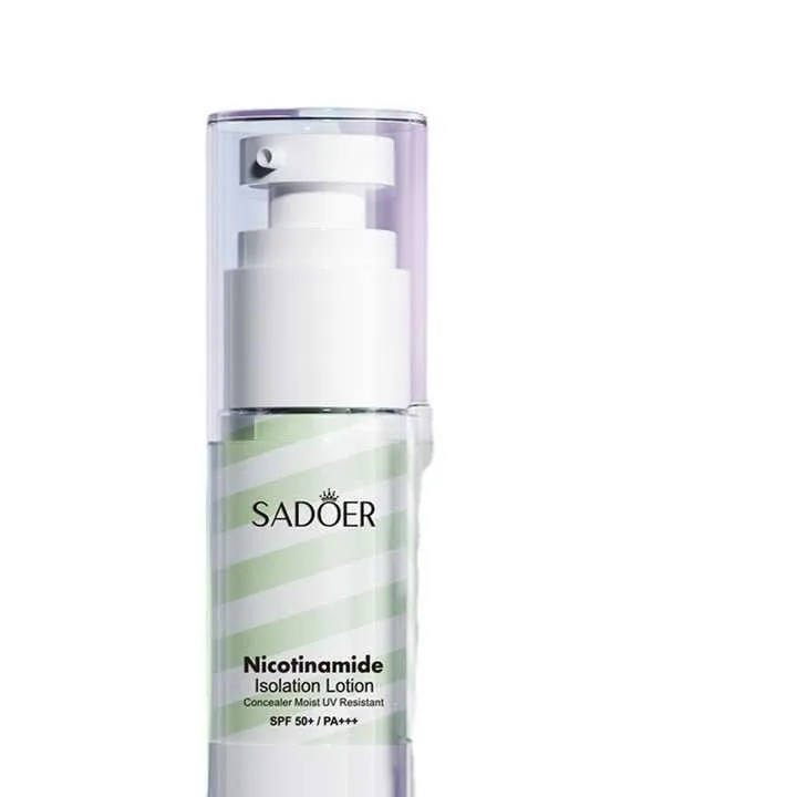 کرم ضد آفتاب بی رنگ سادور SPF50 مدل نیکوتینامید مناسب انواع پوست وزن 35 گرم - تصویر 2