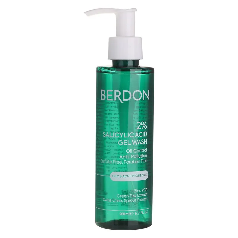 ژل شستشو صورت بردون مدل Salicylic Acid حجم 200 میلی لیتر