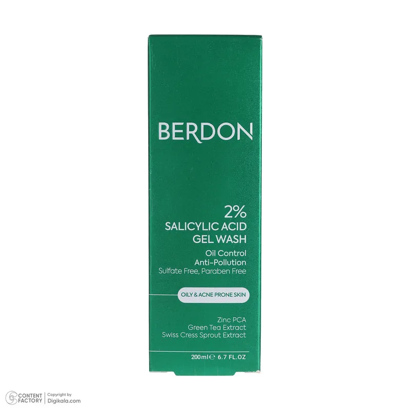 ژل شستشو صورت بردون مدل Salicylic Acid حجم 200 میلی لیتر - تصویر 5