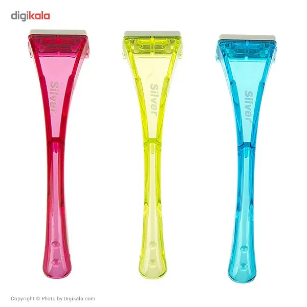 خودتراش سیلور مدل Special Single Blade Disposable بسته 3 عددی - تصویر 2