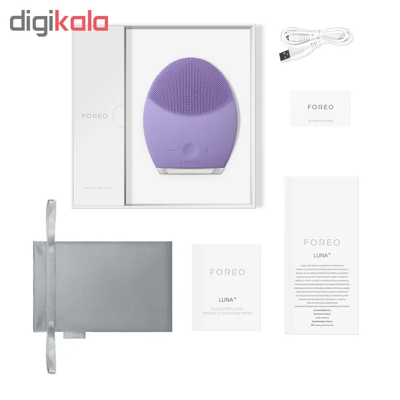 برس پاک کننده صورت فورئو مدل Luna 2 F5951 - تصویر 6