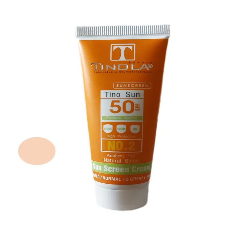 کرم ضدآفتاب رنگی تینولا بیوتی SPF50 مدل 01 مناسب برای پوست های چرب حجم 40 میلی لیتر - تصویر 2