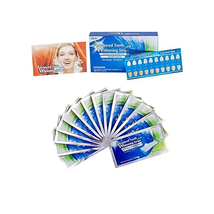 نوار سفید کننده دندان ادونسد تیس مدل 3D بسته 14 عددی - تصویر 5