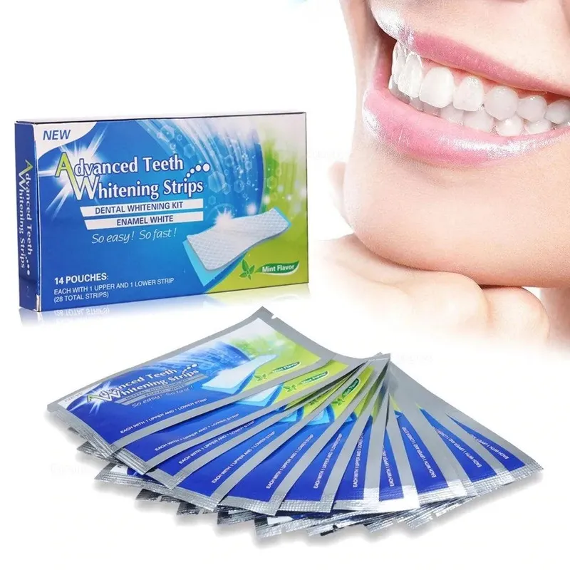 نوار سفید کننده دندان ادونسد تیس مدل 3D بسته 14 عددی - تصویر 6