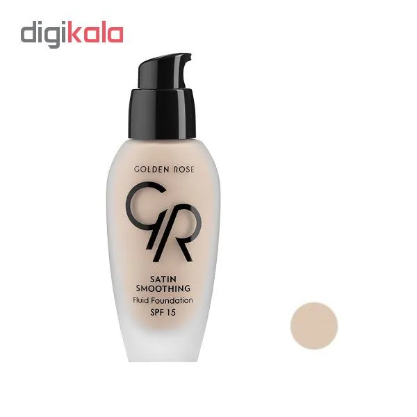 کرم پودر گلدن رز مدل satin شماره 27 حجم 34 میلی لیتر - تصویر 2