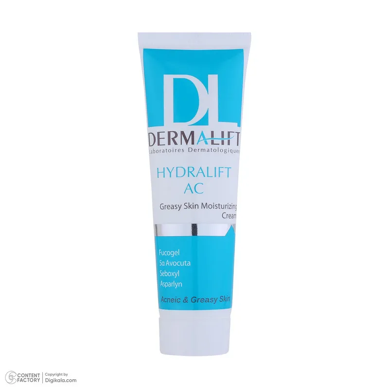 کرم مرطوبکننده درمالیفت مدل Hydralift AC Cream مناسب پوستهای چرب حجم 50 میلیلیتر - تصویر 4