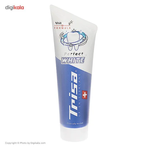 خمیر دندان تریزا مدل Perfect White حجم 75 میلی لیتر - تصویر 3