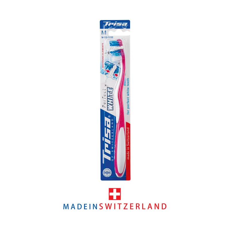 مسواک تریزا مدل Perfect White با برس متوسط