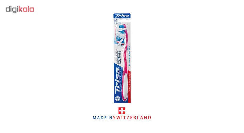 مسواک تریزا مدل Perfect White با برس متوسط - تصویر 4