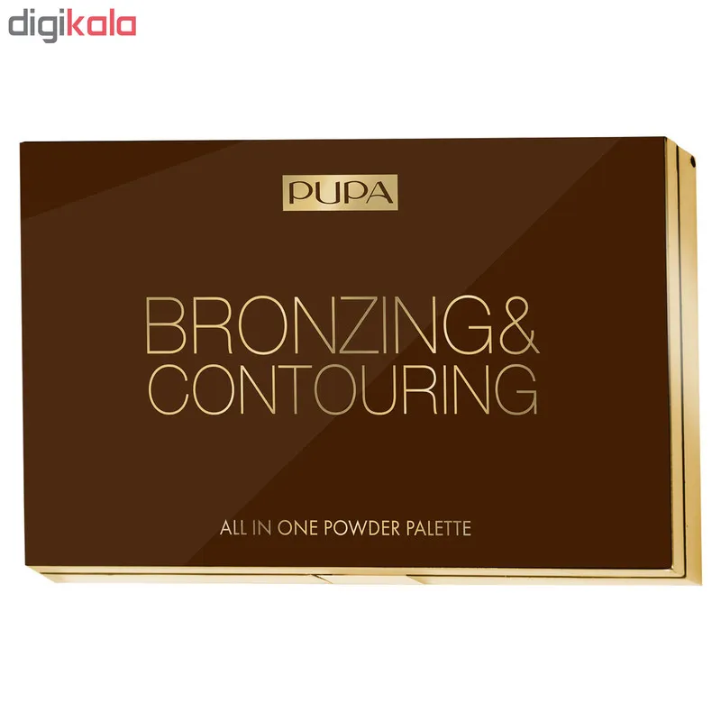 پالت کانتورینگ پوپا سری All In One Powder Palette شماره 002 - تصویر 4