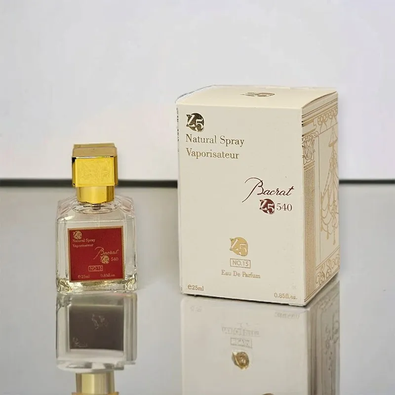 عطر جیبی زد فایو مدل Baccarat Rouge 540 حجم 25 میلیلیتر - تصویر 2