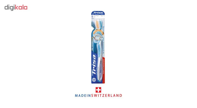 مسواک تریزا مدل Pro Interdental با برس نرم به همراه درپوش - تصویر 3