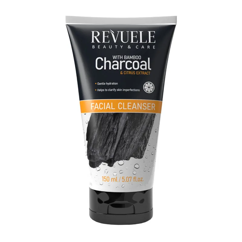 ژل پاک کننده صورت رووئله مدل BAMBOO CHARCOAL حجم 150 میلی لیتر