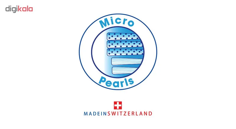 مسواک تریزا مدل Pearl White با برس سخت - تصویر 6