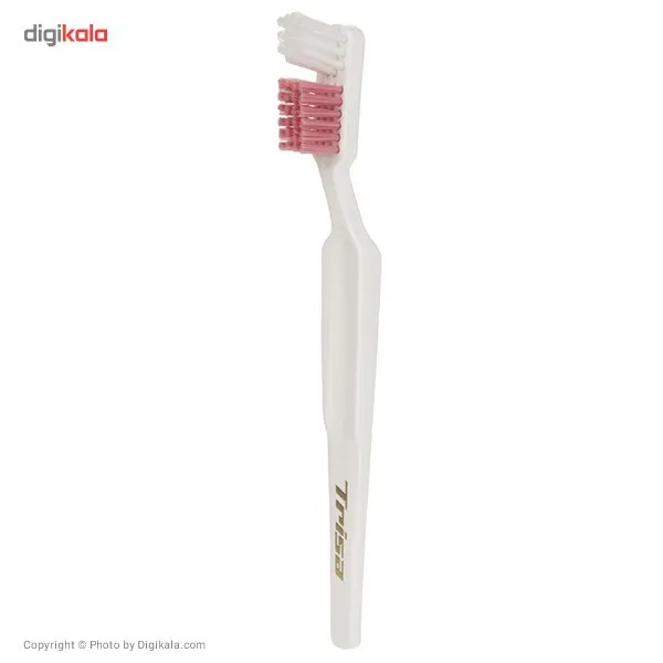 مسواک دندان مصنوعی تریزا مدل Denture Brush با برس متوسط - تصویر 2