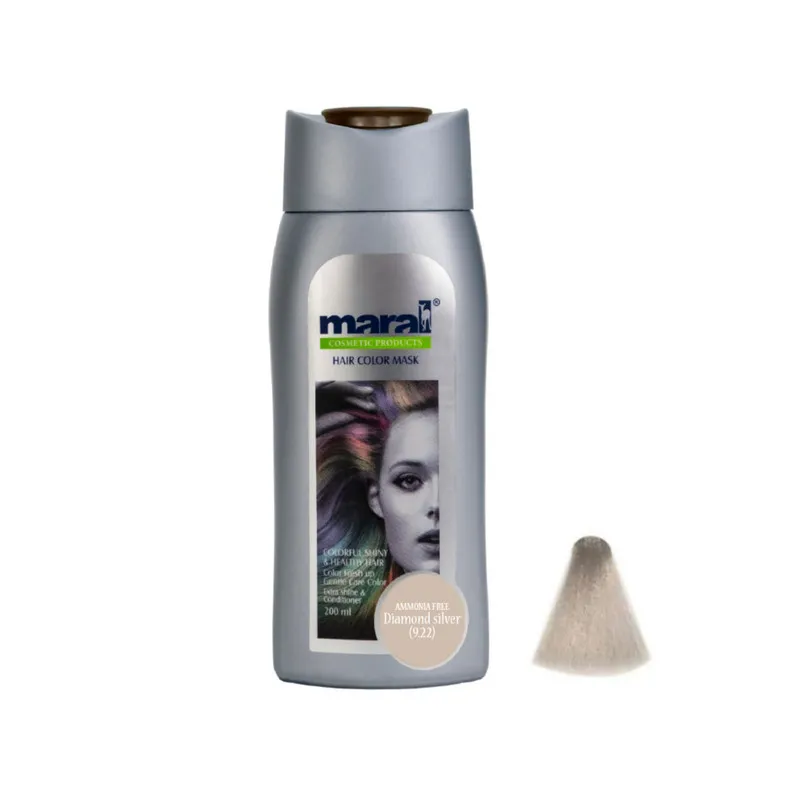 شامپو رنگساژ مارال مدل Ammonia Free حجم 200 میلی لیتر رنگ دایموند سیلور - تصویر 2