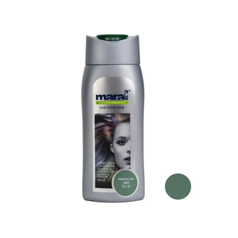 شامپو رنگساژ مارال مدل Ammonia Free حجم 200 میلی لیتر رنگ یشم - تصویر 2