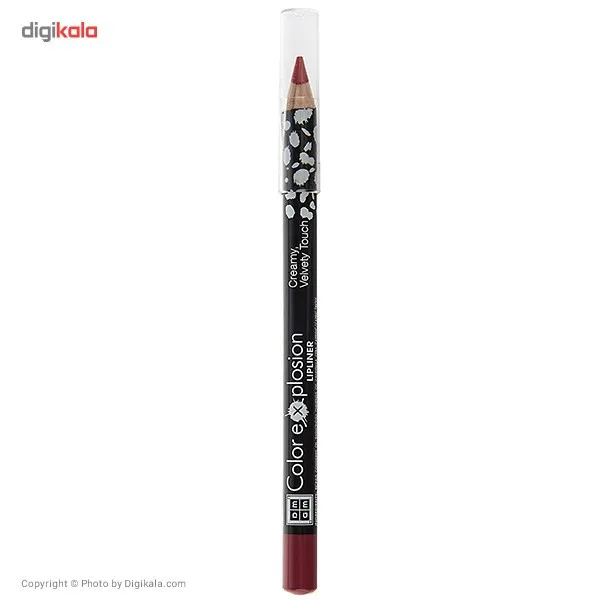 مداد لب دی ام جی ام سری Color Explosion مدل Crimson Envy شماره 08 - تصویر 2