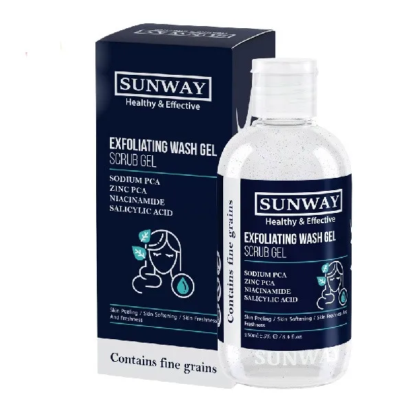 ژل شستشو صورت سان وی  مدل SCRUB حجم 250 میلی لیتر - تصویر 2