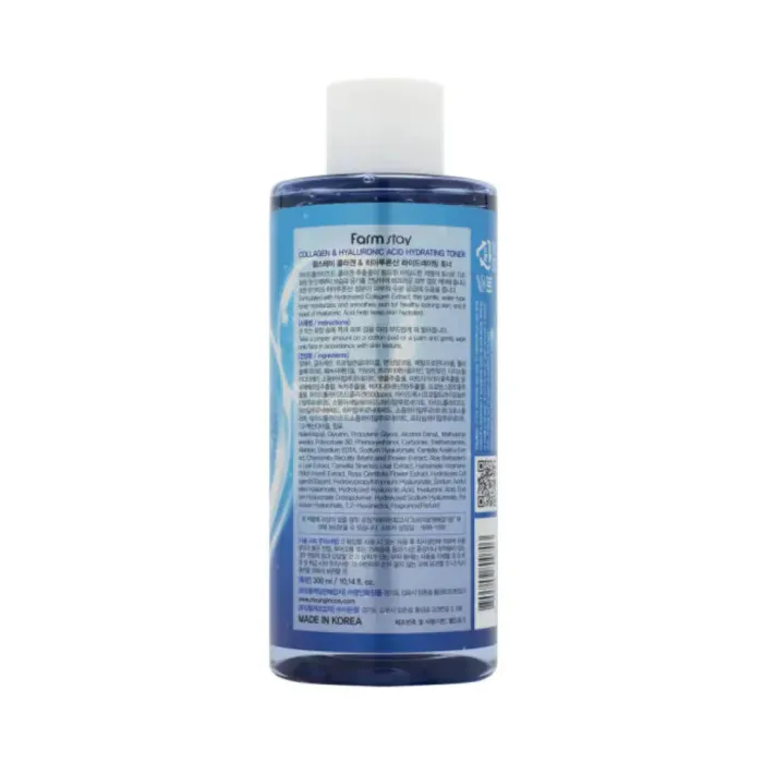 تونر فارم استی مدل  Collagen and Hyaluronic Acid حجم 300 میلی لیتر - تصویر 2