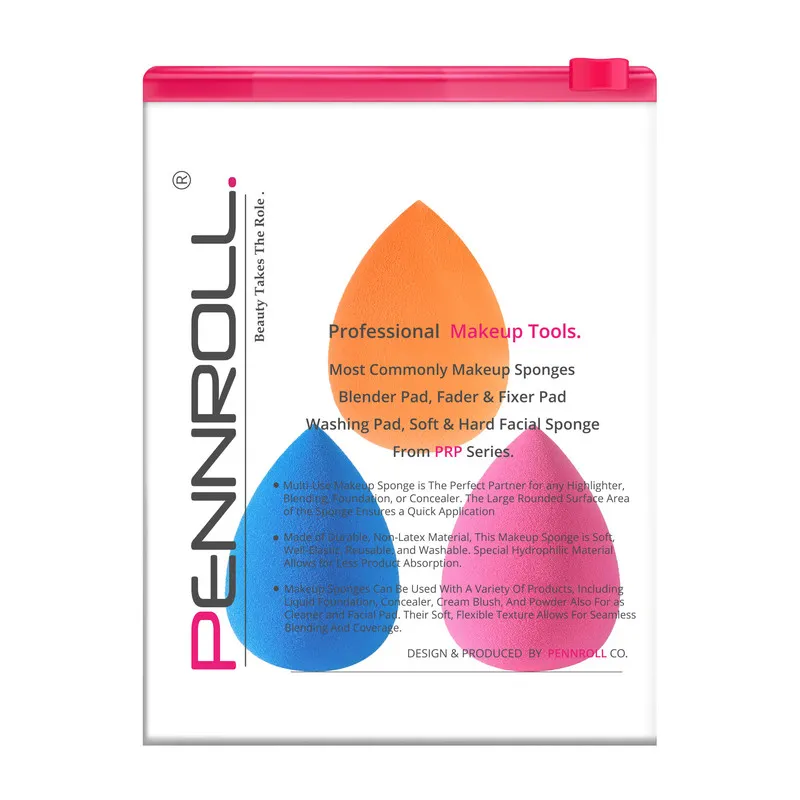پد آرایشی پنرول مدل PRP Candy Puff Bag X3 بسته 3 عددی - تصویر 5