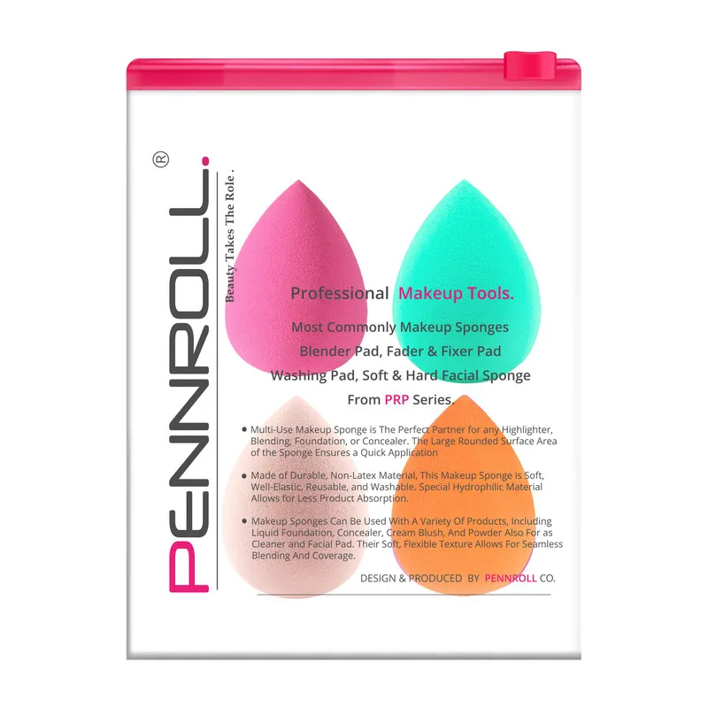 پد آرایشی پنرول مدل PRP Candy Puff Bag X4 بسته 4 عددی - تصویر 5