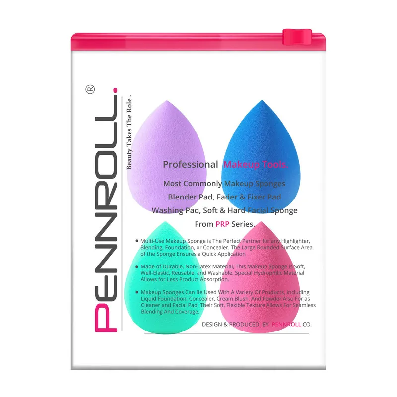 پد آرایشی پنرول مدل PRP Candy Puff Bag X4 بسته 4 عددی - تصویر 6
