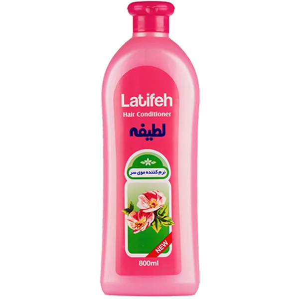 نرمکننده مو لطیفه مدل Flower حجم 800 میلیلیتر مجموعه 2عددی - تصویر 2