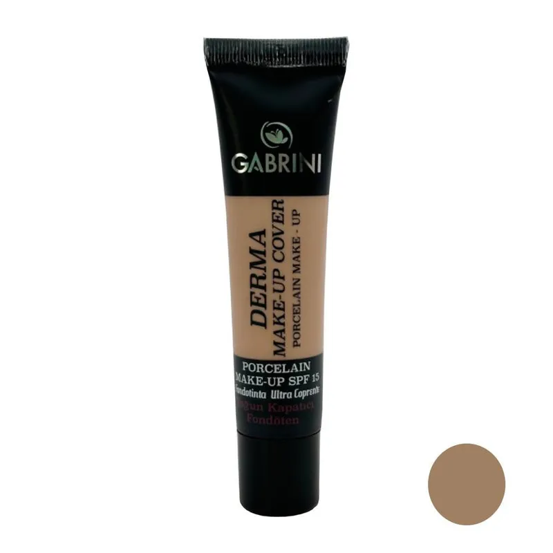 کرم پودر گابرینی مدل Derma شماره 102 حجم 40 میلی لیتر - تصویر 2