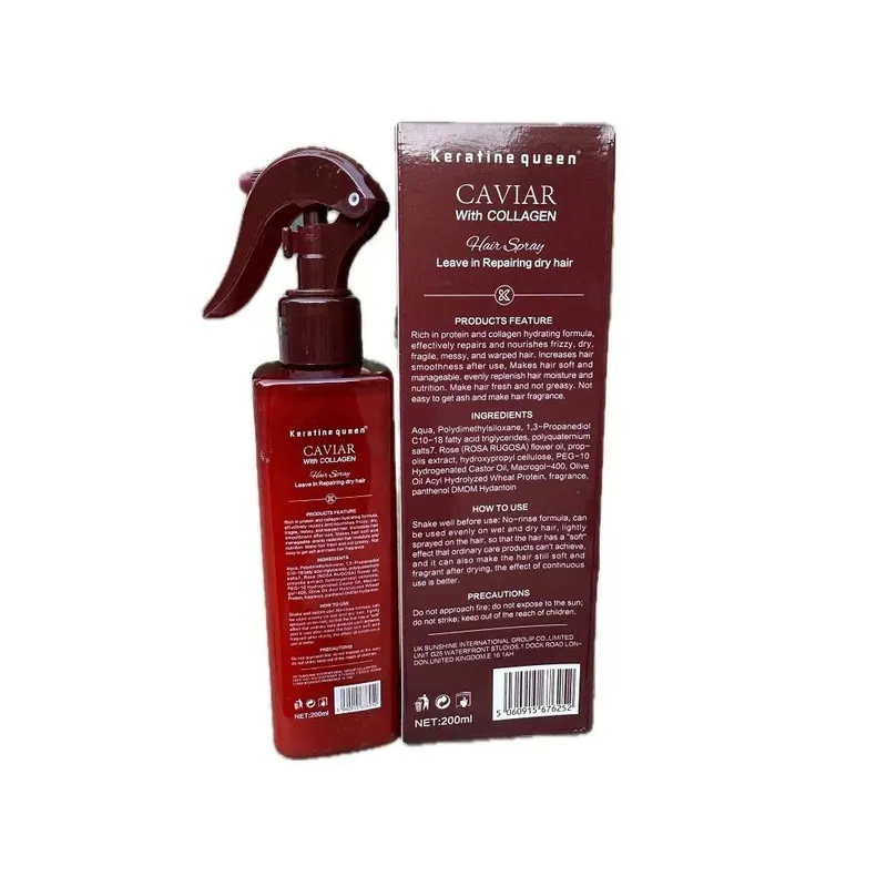اسپری مو کراتین کوئین مدل خاویار حجم 200 میلی لیتر - تصویر 2