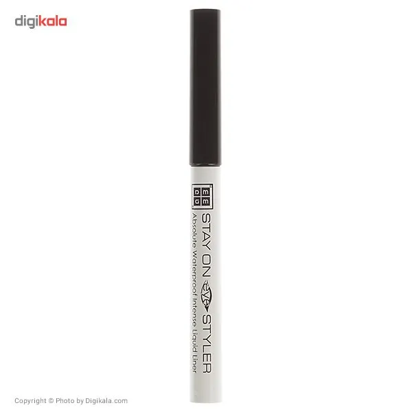 خط چشم دی ام جی ام سری Stay On Eyes Styler مدل Deep Brown شماره 02 - تصویر 5