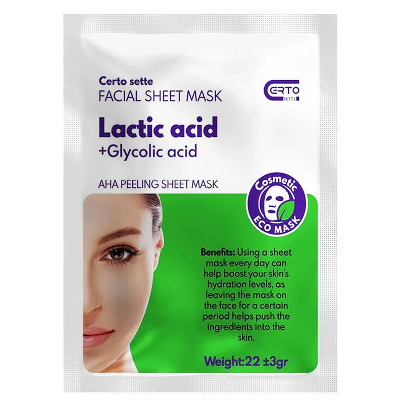 ماسک صورت سرتو سته مدل لاکتیک اسید وزن 22 گرم