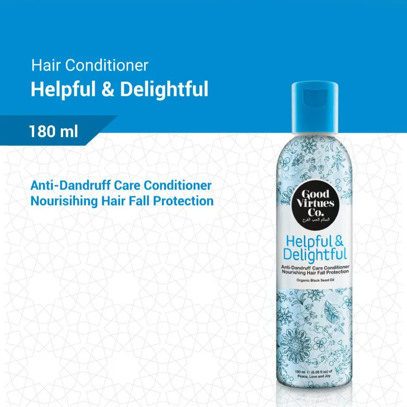نرم کننده مو گود ورچو مدل Helpful-Delightful حجم 180 میلی لیتر - تصویر 4